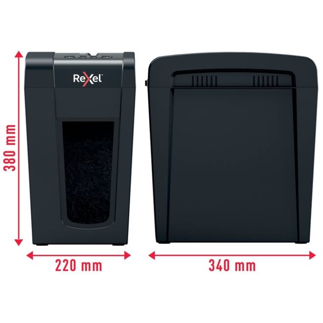 Papiervernietiger Rexel Secure X10-SL snippers 4x40mm