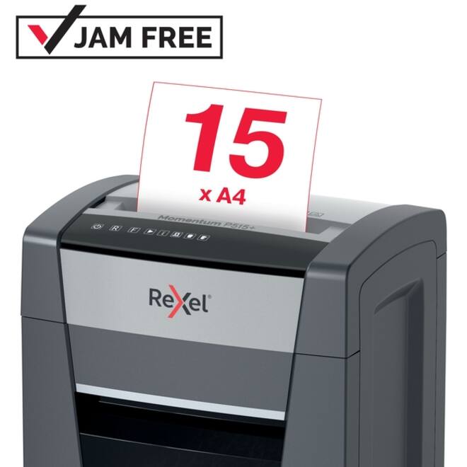 Papiervernietiger Rexel Momentum P515+ snippers 2x15mm
