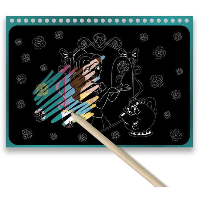 Knutselset Totum Disney Princess scratchbook