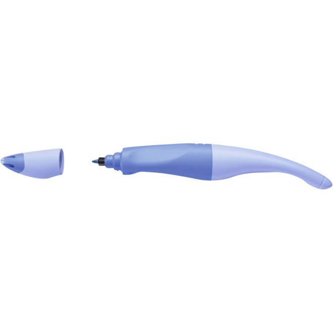 Rollerpen STABILO Easyoriginal rechts M pastel luchtig blauw blister
