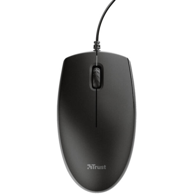 Toetsenbord Trust Primo + muis zwart