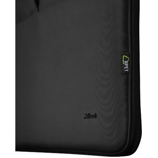 Laptoptas Trust Bologna Eco 16 inch zwart