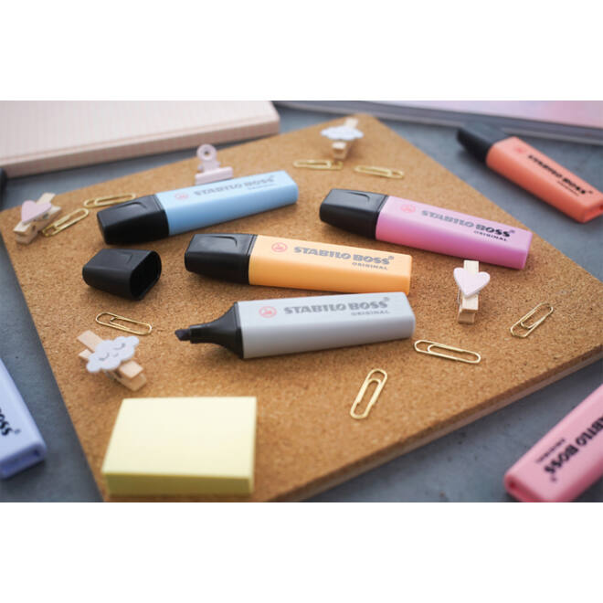 Markeerstift STABILO BOSS Original Arty 70/23 assorti deskset à 23 stuks