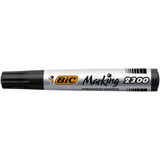 Viltstift Bic 2300 ecolutions schuin medium zwart