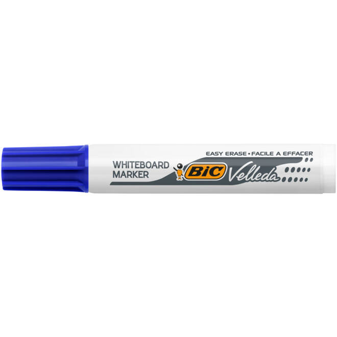 Viltstift Bic Velleda 1711 whiteboard rond large blauw