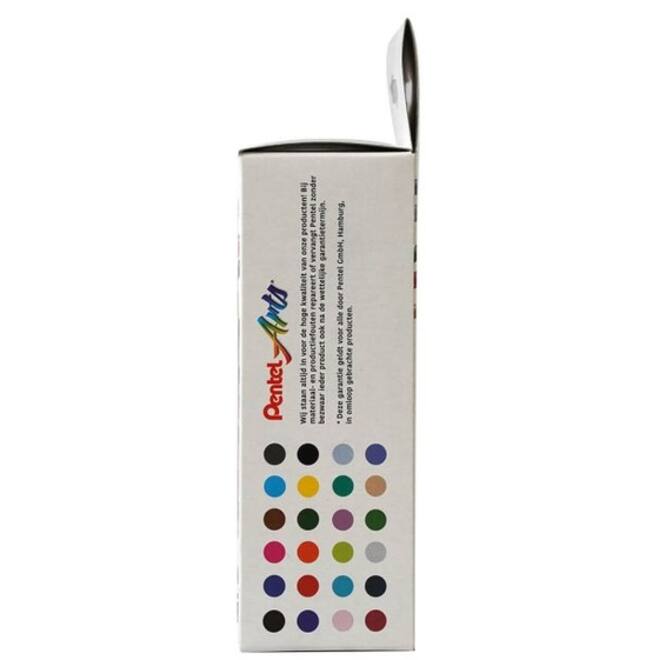 Brushpen Pentel Sign SES15C Rainbow assorti set à 24 stuks