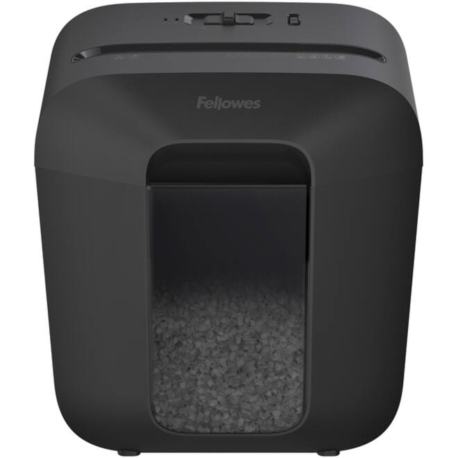 Papiervernietiger Fellowes Powershred LX25M snippers 4x12mm zwart
