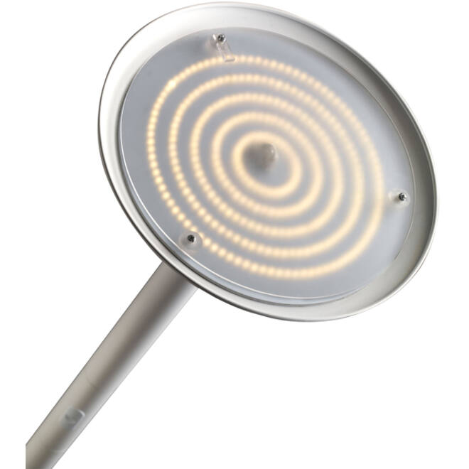 Vloerlamp Unilux Pryska led hout wit