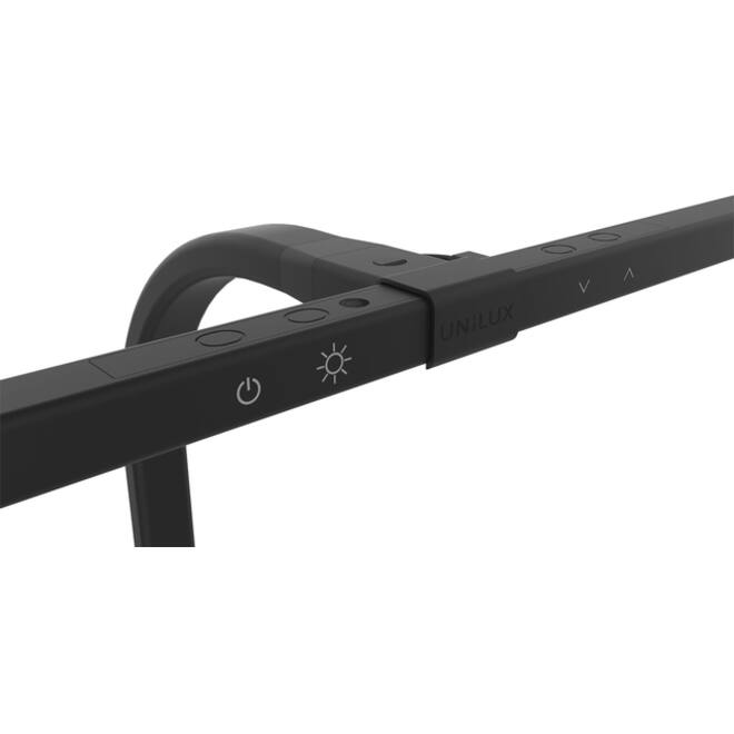 Bureaulamp Unilux Strata led zwart