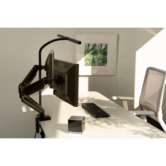 Bureaulamp Unilux Strata led zwart