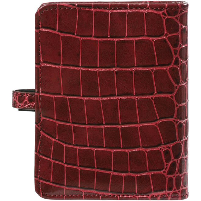 Organizer Kalpa Pocket inclusief agenda 2024-2025 7dagen/2pagina's croco mulberry