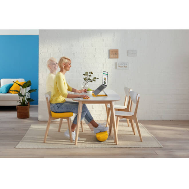 Stoelkussen Leitz Ergo Cosy grijs