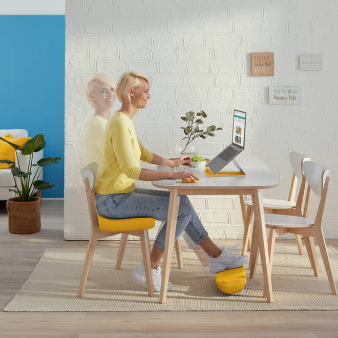 Laptopstandaard Leitz Ergo Cosy grijs
