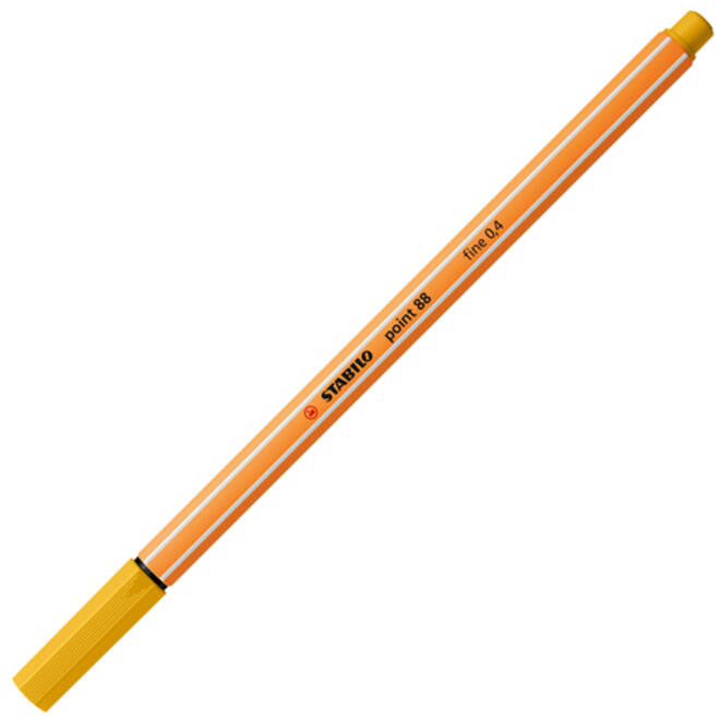 Fineliner STABILO point 88/87 fijn curry