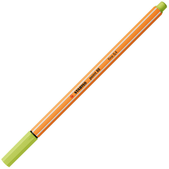 Fineliner STABILO point 88/14 fijn vleugje limoen
