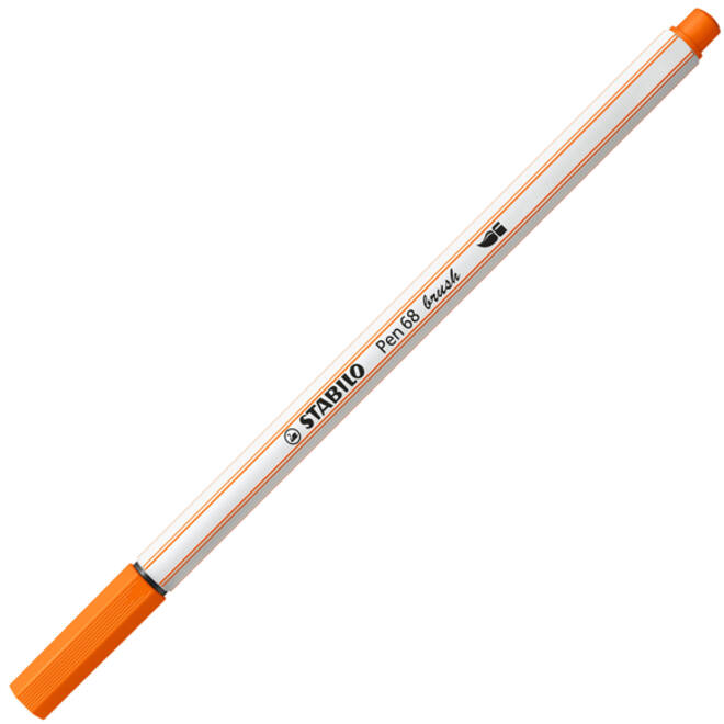 Brushstift STABILO Pen 568/30 bleek vermiljoen