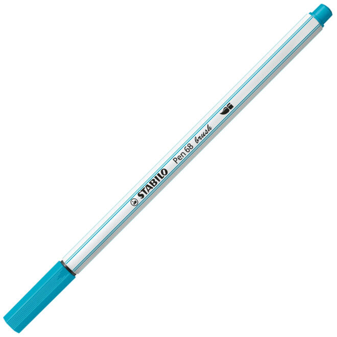Brushstift STABILO Pen 568/31 lichtblauw