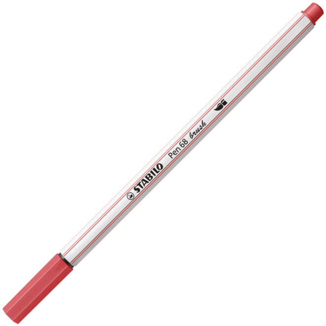 Brushstift STABILO Pen 568/47 roestig rood