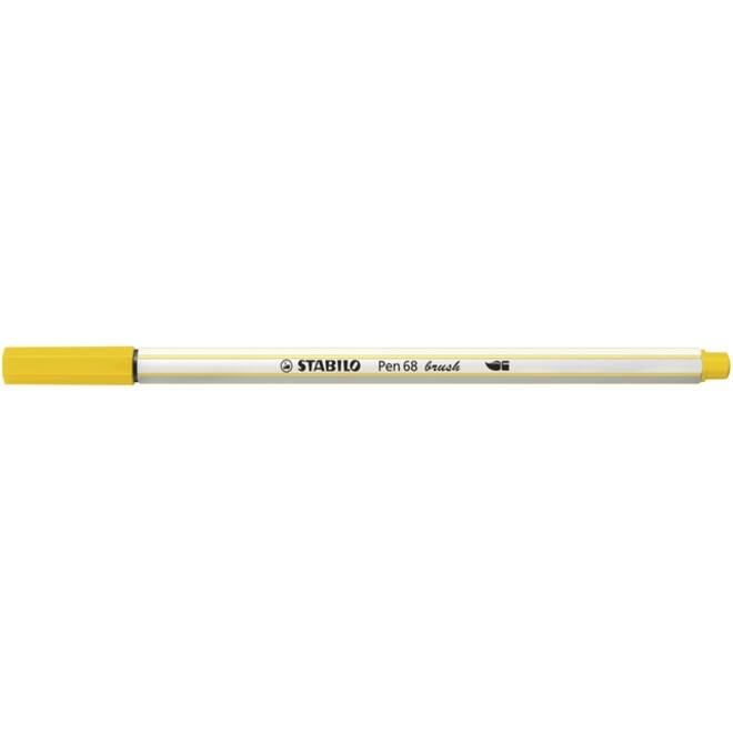 Brushstift STABILO Pen 568/24 citroengeel