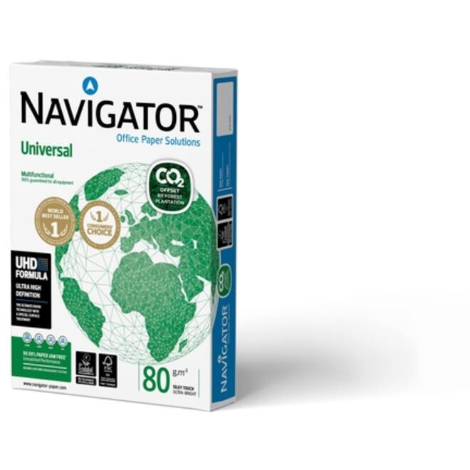 Kopieerpapier Navigator Universal CO2 A4 80gr wit 500vel
