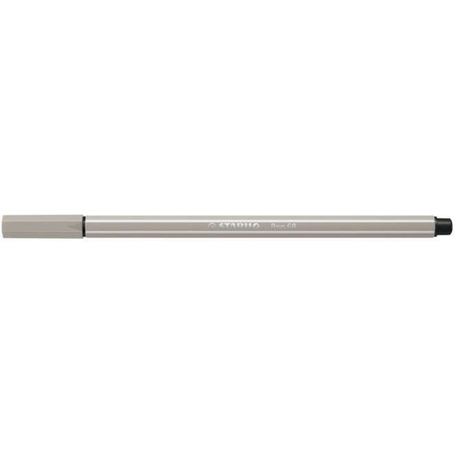 Viltstift STABILO Pen 68/93 medium warm grijs
