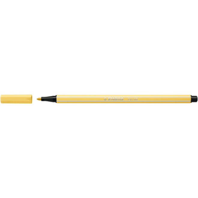 Viltstift STABILO Pen 68/23 medium lichtgeel