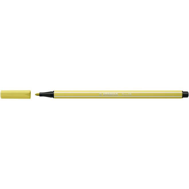 Viltstift STABILO Pen 68/67 medium mosterd
