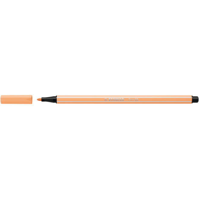 Viltstift STABILO Pen 68/25 medium pastel oranje