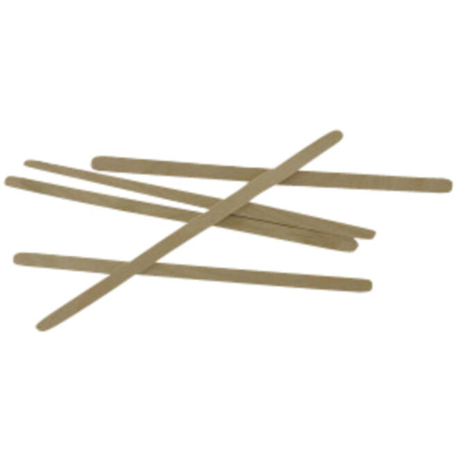 Roerstaafje IEZZY 110mm hout 1000 stuks