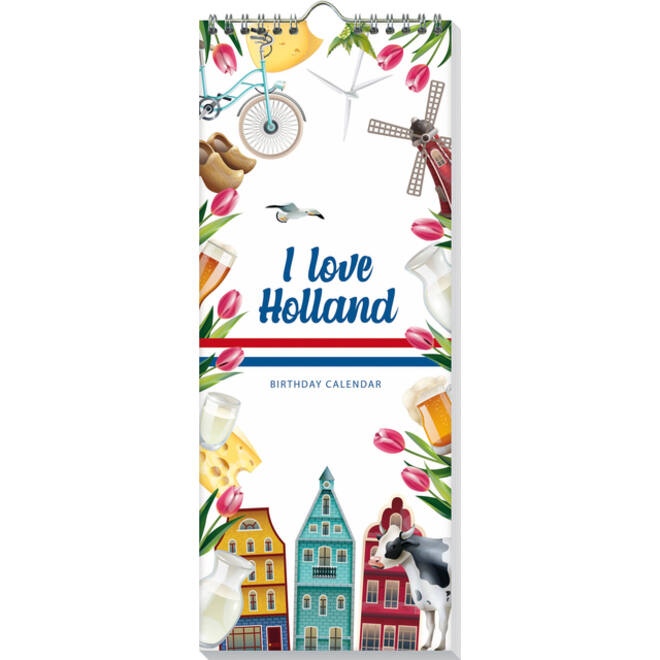 Verjaardagskalender I Love Holland