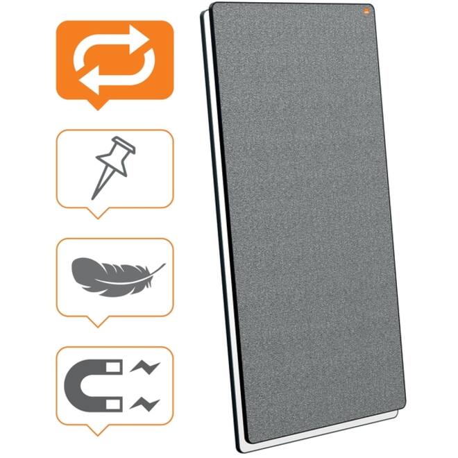 White- en Memobord Nobo Move & Meet 1800x900mm