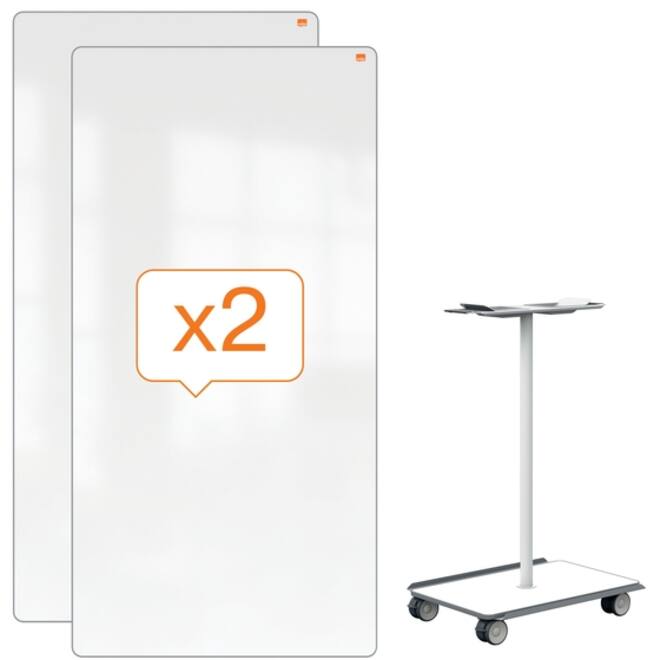 Whiteboard systeem Nobo Move & Meet 1800x900mm