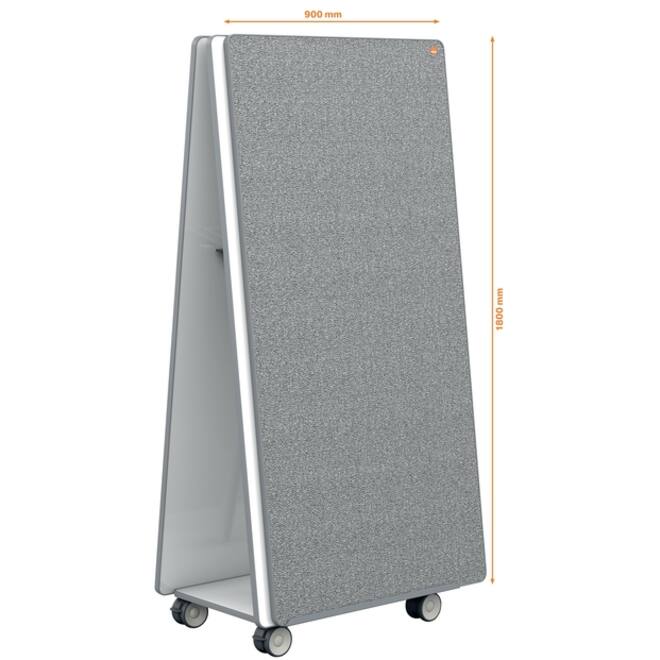White- en Memobord systeem Nobo Move & Meet 1800x900mm