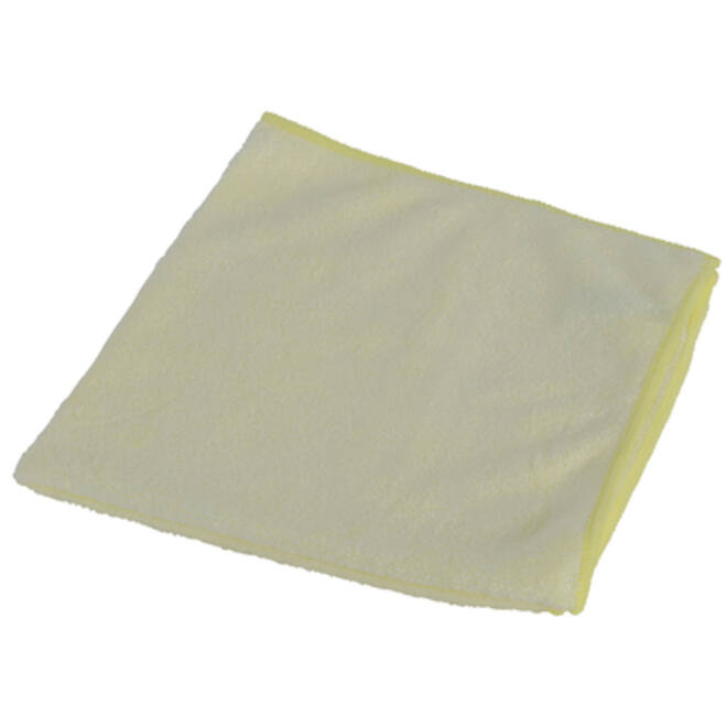 Microvezeldoek Cleaninq basic 38x38 cm geel