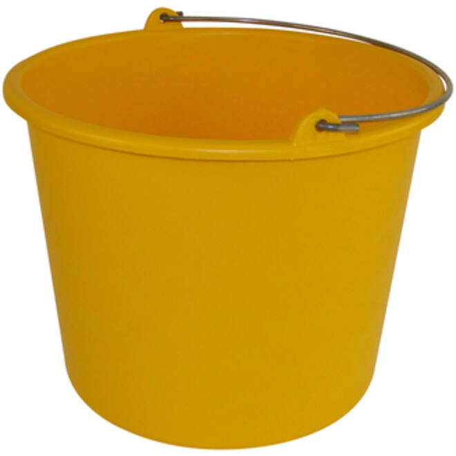 Emmer Cleaninq 12 liter geel
