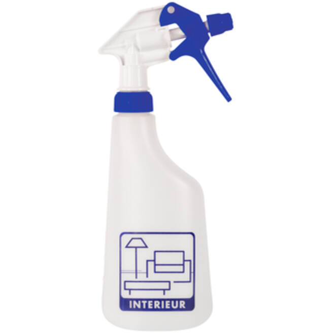 Sproeiflacon Cleaninq 600ml leeg met logo interieur
