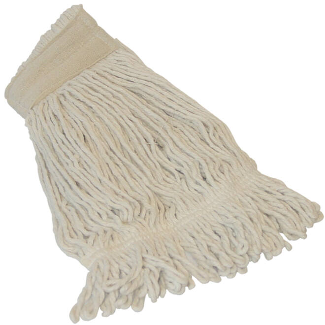 Dweilmop Cleaninq met band katoen gelust 450 gram