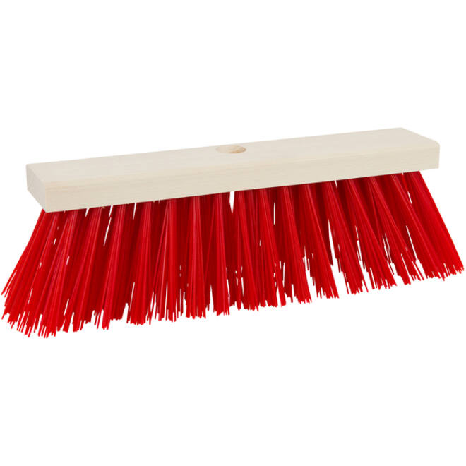 Straatbezem Cleaninq recht blok 30 cm