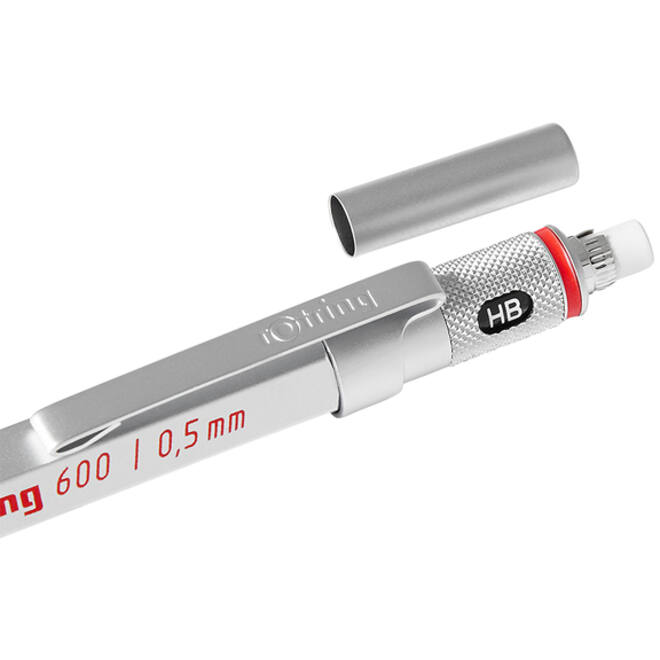 Vulpotlood rOtring 600 0,5mm zilver