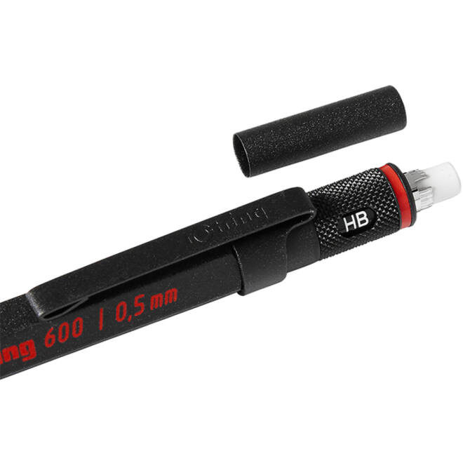 Vulpotlood rOtring 600 0,5mm zwart