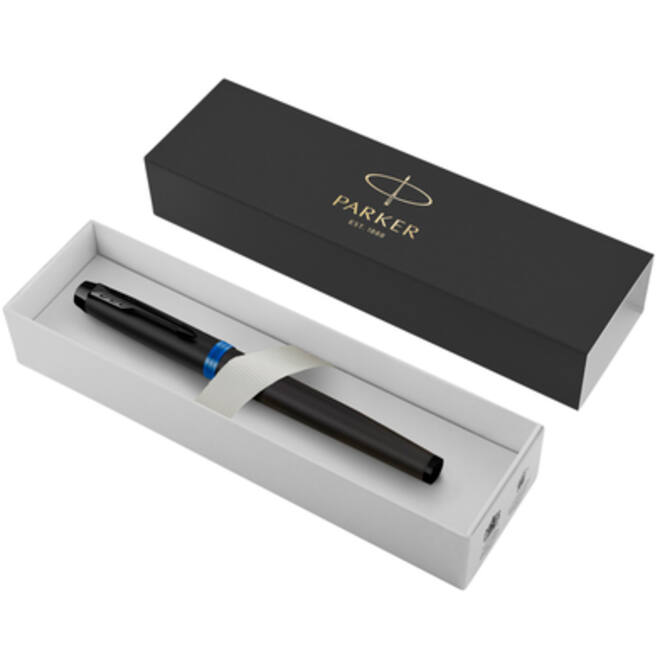 Vulpen Parker IM black blue vibrant ring fijn