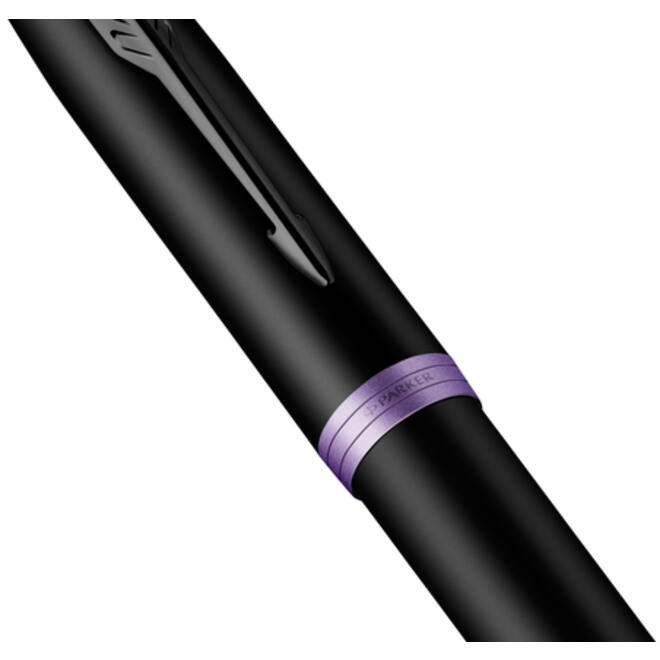 Vulpen Parker IM black purple vibrant ring medium