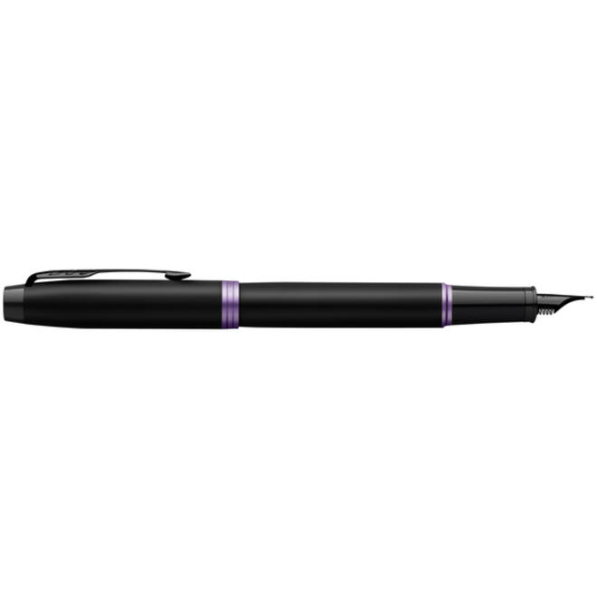 Vulpen Parker IM black purple vibrant ring fijn