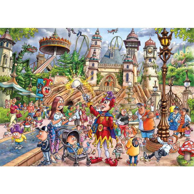 Puzzel Wasgij Mystery Efteling 1000 stukjes