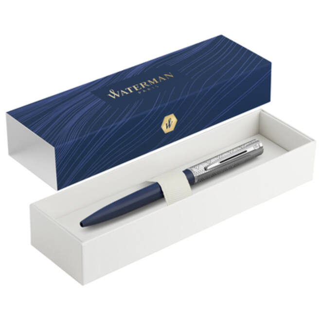 Balpen Waterman Allure DeLuxe blue fijn