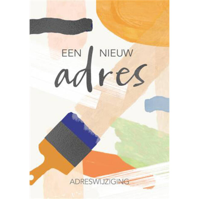 Adreswijziging multipack Een nieuw adres
