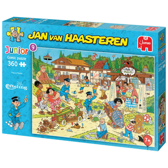 Puzzel JvH Junior 9 Efteling Max en Moritz 360st
