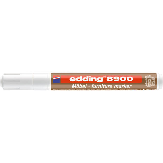 Viltstift edding 8900 meubel rond 1.5-2mm licht notenhout blister à 1 stuk