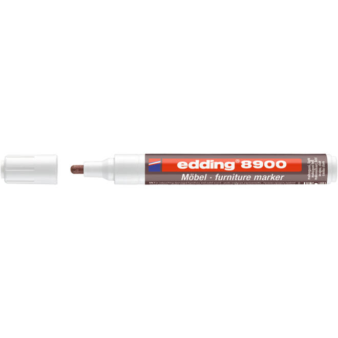 Viltstift edding 8900 meubel rond 1.5-2mm mahoniehout blister à 1 stuk