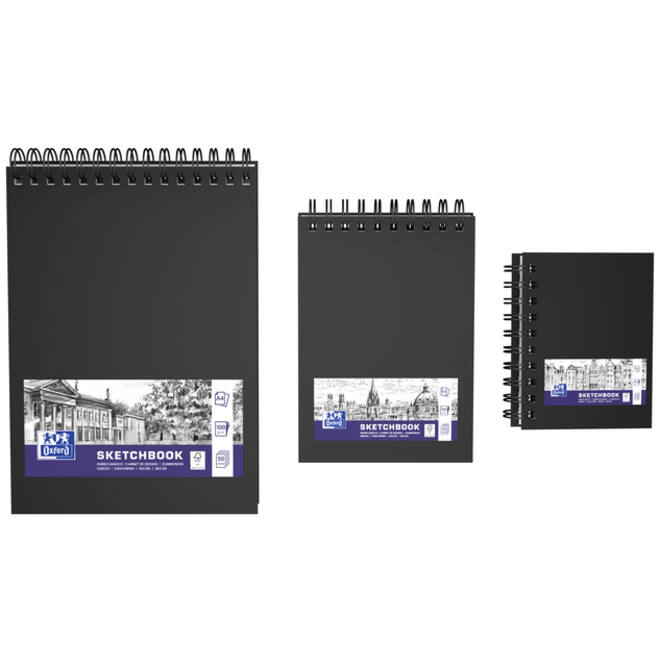 Schetsboek Oxford A4 50 vel 100 gram spiraal